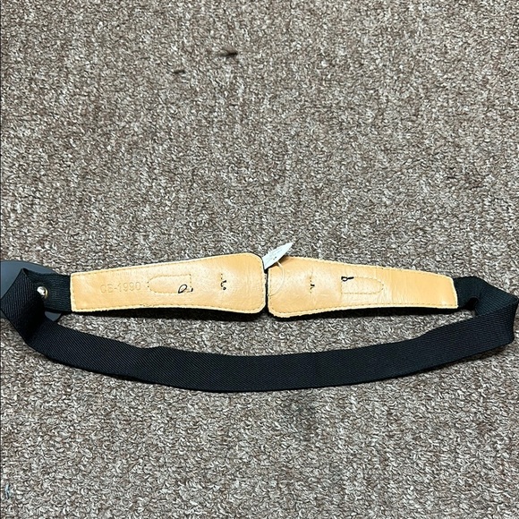 Black Belt with Gold Buckles - Picture 3 of 4